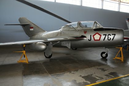 Mikoyan Gurevich MiG-15UTI J-767 Indonesian Air Force, Museum TNI AU Dirgantara Mandala Yogyakarta Indonesia