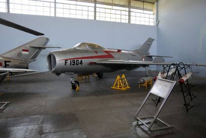 Mikoyan Gurevich MiG-19S F-1904 Indonesian Air Force, Museum TNI AU Dirgantara Mandala Yogyakarta Indonesia