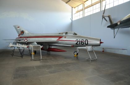 Mikoyan Gurevich MiG-21F-13 F-2160 Indonesian Air Force, Museum TNI AU Dirgantara Mandala Yogyakarta Indonesia