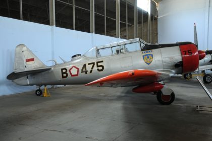 Noorduyn Harvard IIB B-475 Indonesian Air Force, Museum TNI AU Dirgantara Mandala Yogyakarta Indonesia