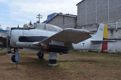 North American T-28D Trojan FAE49-1545 Ecuadorian Air Force, Museo Aeronáutico y del Espacio Quito, Ecuador