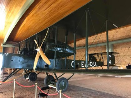 Vickers Vimy IV G-EAOU Ross and Keith Smith, Vickers Vimy IV Museum, Adelaide Airport