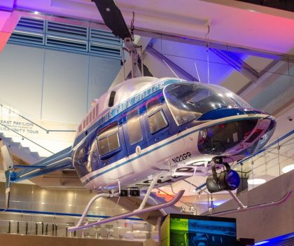 Bell 206L1 Long Ranger II N22PP U.S. Park Police Eagle One, National Law Enforcement Museum Washington DC