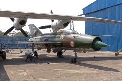 Mikoyan-Gurevich (Hindustan) MiG-21FL C779 Indian Air Force, Indian Air Force Museum Palam, New Delhi, India