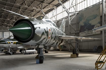 Mikoyan-Gurevich (Hindustan) MiG-21FL C992 Indian Air Force, Indian Air Force Museum Palam, New Delhi, India