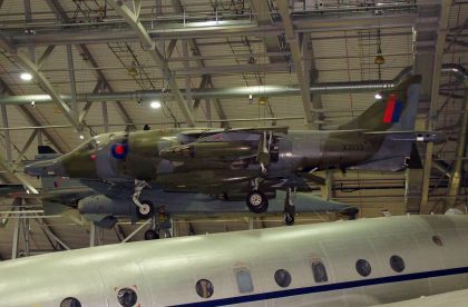 Hawker Siddeley Harrier GR.3 XZ133 RAF, Imperial War Museum – IWM Duxford