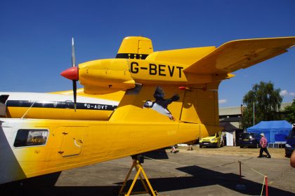 Britten-Norman BN-2A Mk3-2 Trislander G-BEVT Aurigny, Imperial War Museum – IWM Duxford