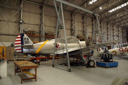 Curtiss P-36C Hawk G-CIXJ/NX80FR/50/PA50 27th Pursuit Sqn. USAAF, Imperial War Museum – IWM Duxford