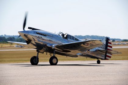 Curtiss-Wright P.40C Warhawk (G-CIIO) 160/10AB Army Air Corps Technical School, The Fighter Collection, Imperial War Museum – IWM Duxford