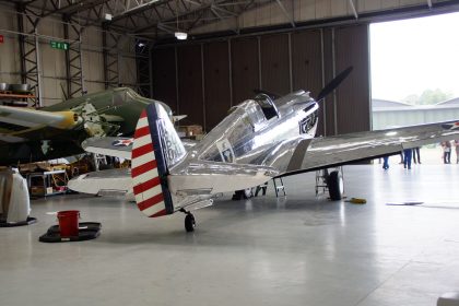 Curtiss-Wright P.40C Warhawk (G-CIIO) 16010AB Army Air Corps Technical School, The Fighter Collection, Imperial War Museum – IWM Duxford