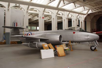 Gloster Meteor F.8 WK991 RAF, Imperial War Museum – IWM Duxford