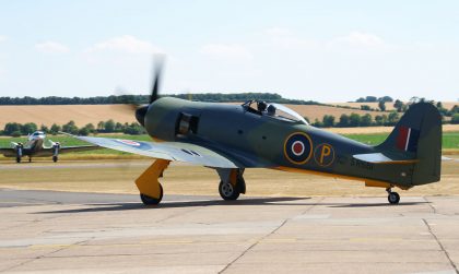 Hawker Fury Mk.II (G-CBEL) SR661 Royal Navy, Anglia Aircraft Restorations Ltd., Imperial War Museum – IWM Duxford