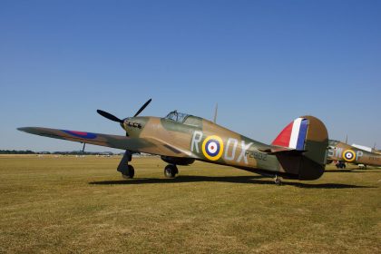 Hawker Hurricane Mk.I (G-ROBT) P2902DX-R 245 Sqn. RAF, Anglia Aircraft Restorations Ltd., Imperial War Museum – IWM Duxford