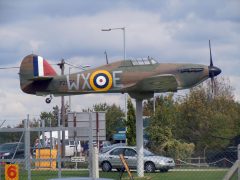 Hawker Hurricane (replica) P2954/WX-E RAF, Imperial War Museum – IWM Duxford