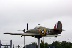 Hawker Hurricane (replica) P2954/WX-E RAF, Imperial War Museum – IWM Duxford