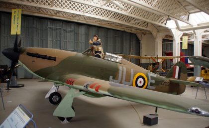 Hawker Hurricane (replica) Z2315/JU-E RAF, Imperial War Museum – IWM Duxford