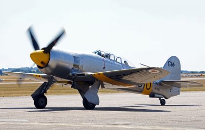 Hawker Sea Fury T.20 (G-CHFP) WG655/GN-910 Royal Navy, The Fighter Collection, Imperial War Museum – IWM Duxford