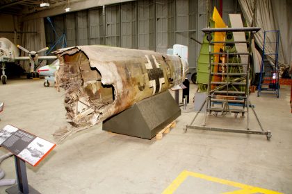 Messerschmitt Bf-110D 3869/VJ+QO Luftwaffe, Imperial War Museum – IWM Duxford