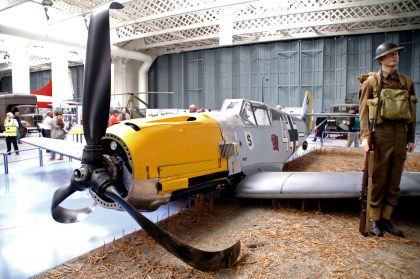 Messerschmitt Bf109E 1190/-+4 Luftwaffe, Imperial War Museum – IWM Duxford