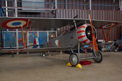 Nieuport 17 (replica) G-BWMJ/N1977/8 French Air Service, Imperial War Museum – IWM Duxford