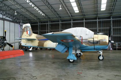 North American AT-28D Fennec N14113/51-7545 EALA 7/72 French Air Force in Algeria, Imperial War Museum – IWM Duxford