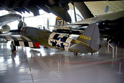 Republic P-47D Thunderbolt 42-26413/UN-Z USAAF, Imperial War Museum – IWM Duxford