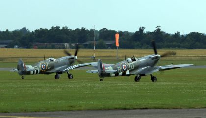 Spitfires at Duxford