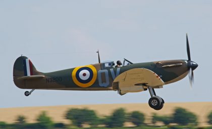 Supermarine Spitfire Mk.Ia (G-CFGJ) N3200/QV 19 Sqn. RAF, Imperial War Museums, Imperial War Museum – IWM Duxford