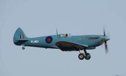 Supermarine Spitfire PR.XI (G-PRXI) PL983 4 Sqn RAF. Photo reconnaissance Blue livery, Aircraft Restoration Co., Imperial War Museum – IWM Duxford