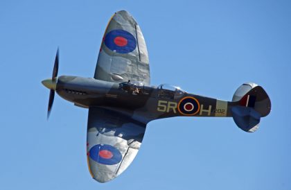 Supermarine Spitfire Tr.9 (G-CCCA) IAC-161/5R-H formerly PV202 19 Sqn. RAF X4474 of Duxford, Aircraft Restoration Co., Imperial War Museum – IWM Duxford