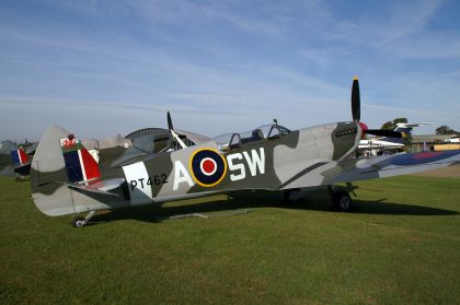 Supermarine Spitfire Tr.9 (G-CTIX) PT462/SW-A 253 (Hyderabad) Sqn. RAF, Aircraft Restoration Company, Imperial War Museum – IWM Duxford