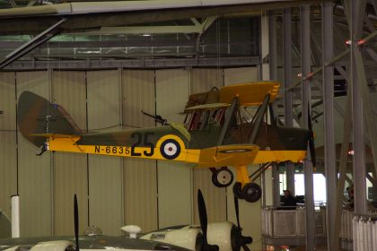 de Havilland DH-82A Tiger Moth II N-6635/25 RAF, Imperial War Museum – IWM Duxford