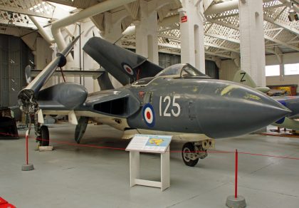 de Havilland DH.110 Sea Vixen FAW.2 XS576/E-125 Fleet Air Arm, Imperial War Museum – IWM Duxford