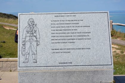 RAF Bomber Command Memorial Beachy Head