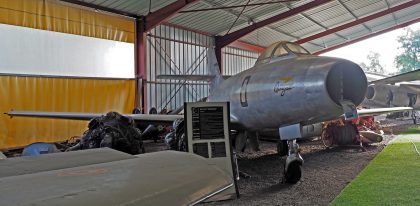 Dassault MD450 Ouragon 8 French Air Force, Parc de découverte aéronautique/Collection Betrancourt Albert, France