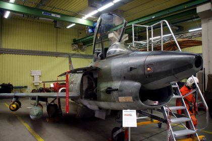 Fiat G91/R3 31+38 German Air Force, Fliegerhorstmuseum Leipheim, Germany