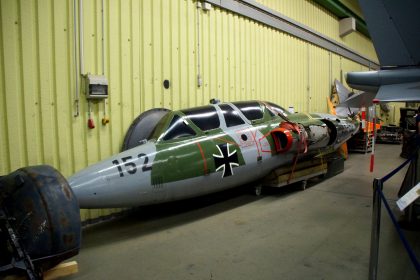 Fouga CM170 Magister AA+152 German Air Force, Fliegerhorstmuseum Leipheim, Germany