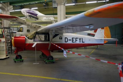 Putzer Elster B 97+07/D-EFYL, Fliegerhorstmuseum Leipheim, Germany