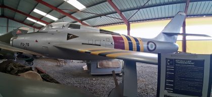 Republic F-84F Thunderstreak 28946/FU-76 French Air Force, Musée de l’Épopée de l’Industrie et de l’Aéronautique/Collection Betrancourt Albert, France