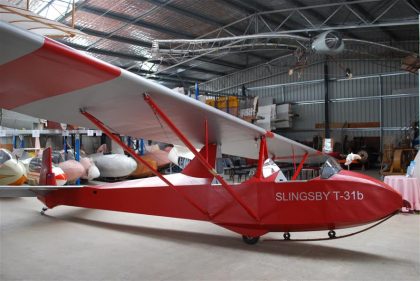 Slingsby T-31b Tandem Tutor VH-GDB, Australian Gliding Museum