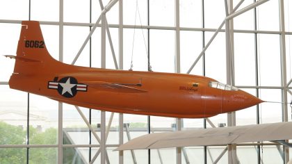 Bell X-1 46-0062 “Glamorous Glennis” USAAF, Smithsonian National Air and Space Museum, Washington, DC