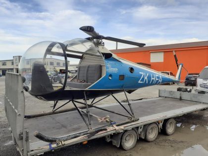 Brantly B-2 ZK-HFA New Zealand Helicopter Heritage Museum, Kaiapoi