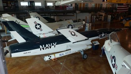 Chance Vought XSSM-N-9 KD2U-1 MQM-15A Regulus II US Navy, Frontiers of Flight Museum at Love Field Airport, Dallas, TX, USA