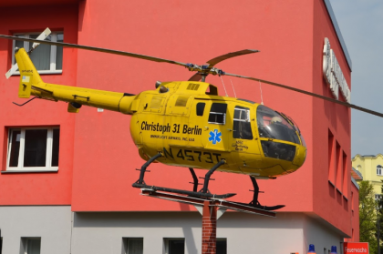 MBB Bö 105CBS N4573T ADAC Luftrettung (Omniflight Airways), Museum der Berliner Feuerwehr Berlin, Germany