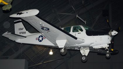 Beech QU-22B 69-7699 USAF, National Museum of the US Air Force Dayton, Ohio