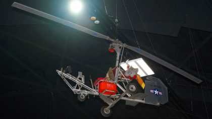 Bensen X-25A Gyrocopter 68-10770 USAF, National Museum of the US Air Force Dayton, Ohio