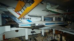 Boeing 727-22 N7017U United Airlines, Museum of Science and Industry Chicago, IL