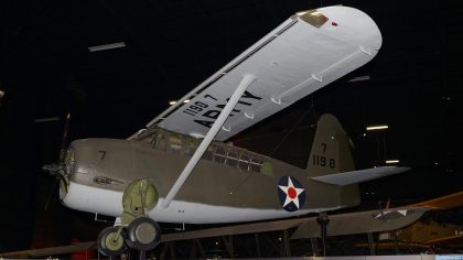 Curtiss O-52 Owl 40-2763/1190/7 US Army, National Museum of the US Air Force, Wright-Patterson Air Force Base, Ohio