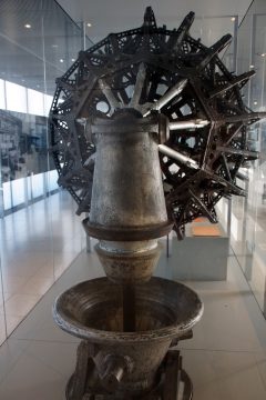 Bow of the LZ 130 Graf Zeppelin with mooring mast cone, Zeppelin Museum Friedrichshafen, Germany | Rob Vogelaar