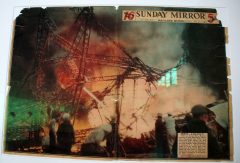 Sunday Mirror Magazine Hindenburg disaster, Zeppelin Museum Friedrichshafen, Germany | Rob Vogelaar